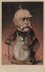 Otto von Bismarck, statista tedesco da Andre Gill